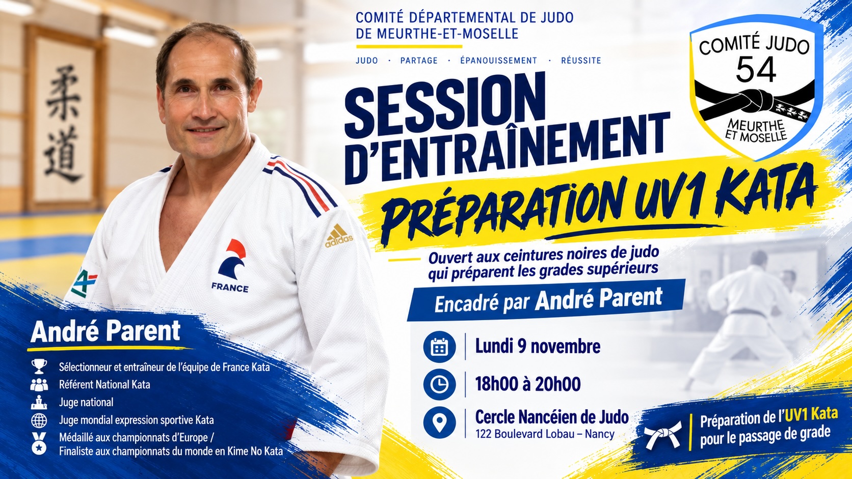 🥋 Préparation UV1 Kata – Passage de grade