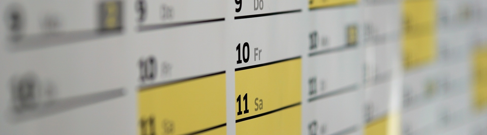 Calendriers 2025 - 2026 disponibles