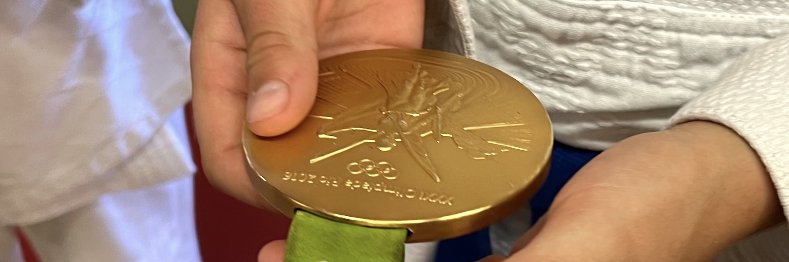 Un champion olympique au dojo !
