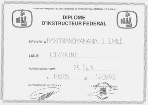 diplome instructeur(1) diplome karaté nancy